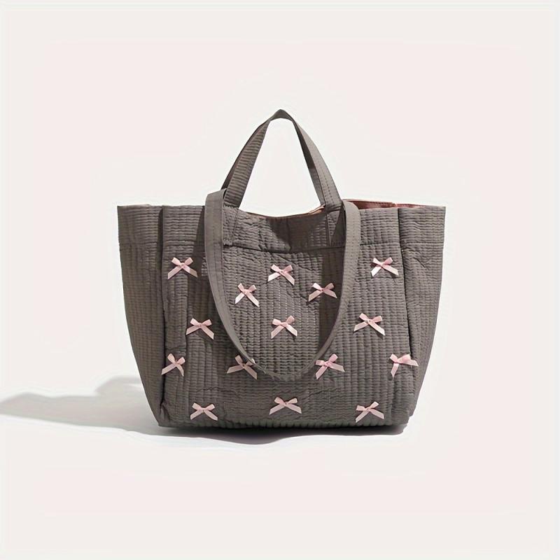 Diaper Bag Ribbon Tote Nylon School Bag