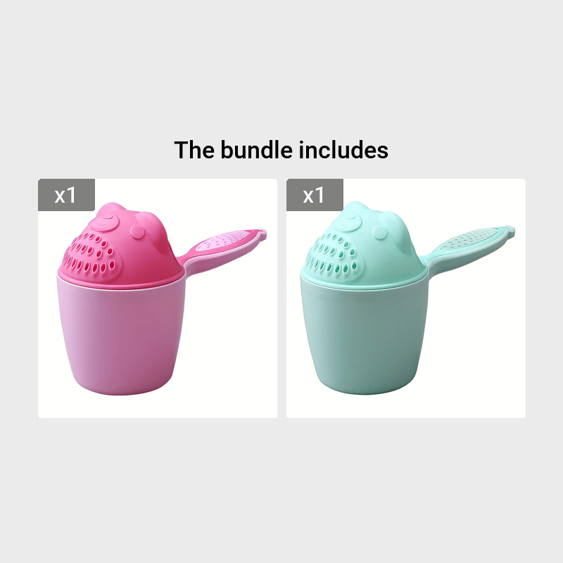 Innovative Baby Shampoo Rinse Cup for Soft and Safe Eye Protection