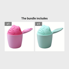 Innovative Baby Shampoo Rinse Cup for Soft and Safe Eye Protection