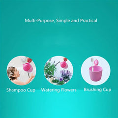 Innovative Baby Shampoo Rinse Cup for Soft and Safe Eye Protection