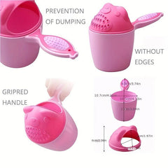 Innovative Baby Shampoo Rinse Cup for Soft and Safe Eye Protection