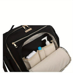 Spacious Diaper Bag Satchel for Moms - Beige