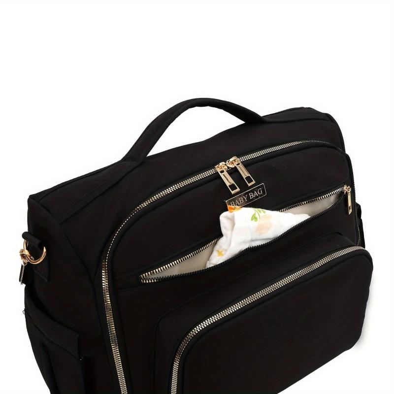 Spacious Diaper Bag Satchel for Moms - Beige