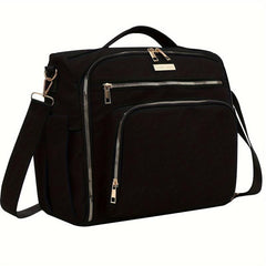 Spacious Diaper Bag Satchel for Moms - Beige