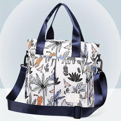 Floral Parent Bag Oxford Fabric Diaper Organizer