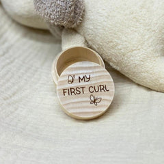 Personalized Baby Keepsake Box with Butterfly Ornament