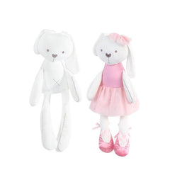 Soft Plush Grasping Toys with Rabbits & Elephants - Cute