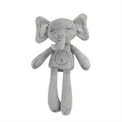 Soft Plush Grasping Toys with Rabbits & Elephants - Cute