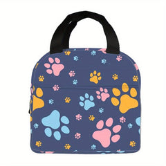 Anime Themed Insulated Lunch Handbag for Work Picnic Travel