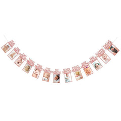 13pcs 1st Birthday Photo Album Keepsake & Decor