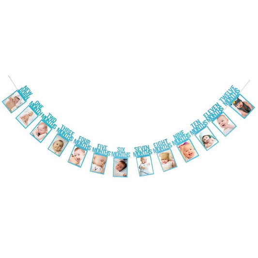13pcs 1st Birthday Photo Album Keepsake & Decor