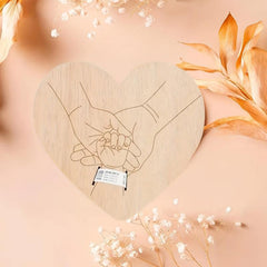 Engraved Wooden Birthing Bracelet Souvenirs