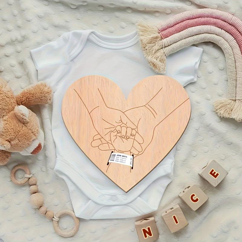 Engraved Wooden Birthing Bracelet Souvenirs