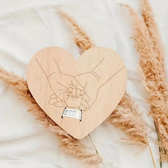 Engraved Wooden Birthing Bracelet Souvenirs