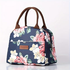 Large Capacity Insulated Lunch Bag - Portable & Foldable Tote