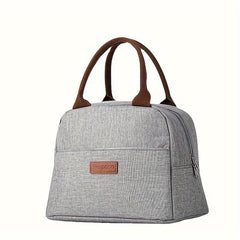 Large Capacity Insulated Lunch Bag - Portable & Foldable Tote