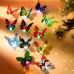 Qicai Xiaolu 3D Butterfly LED Night Light Multicolor Wall Decor