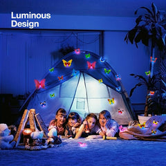 Qicai Xiaolu 3D Butterfly LED Night Light Multicolor Wall Decor