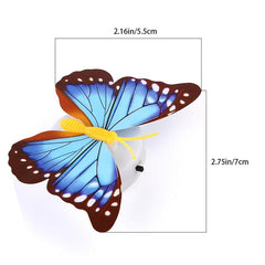 Qicai Xiaolu 3D Butterfly LED Night Light Multicolor Wall Decor