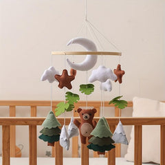 Forest Animals Baby Crib Mobile Hanging Decor