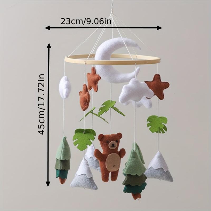 Forest Animals Baby Crib Mobile Hanging Decor
