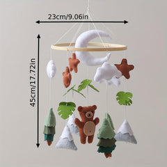 Forest Animals Baby Crib Mobile Hanging Decor