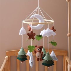 Forest Animals Baby Crib Mobile Hanging Decor