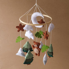 Forest Animals Baby Crib Mobile Hanging Decor