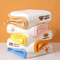 Soft Kids' Square Towel - Drooling Bib