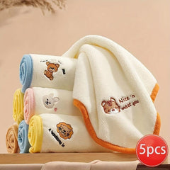 Soft Kids' Square Towel - Drooling Bib