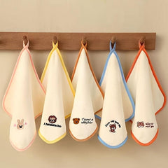 Soft Kids' Square Towel - Drooling Bib