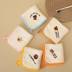 Soft Kids' Square Towel - Drooling Bib