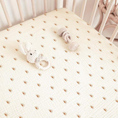 Baby Changing Pad Cover Printed Crib Care Table Changing Cover