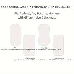 Baby Changing Pad Cover Printed Crib Care Table Changing Cover