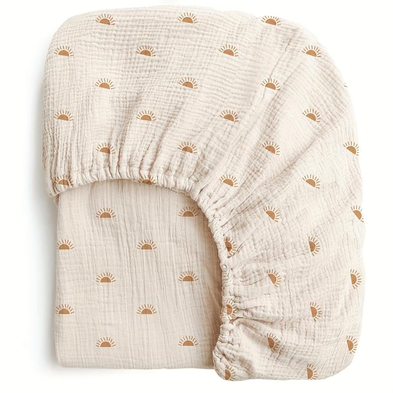 Baby Changing Pad Cover Printed Crib Care Table Changing Cover