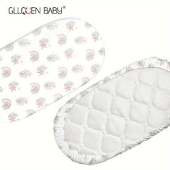 4pcs Animal Print Bassinet Sheets Ultra Soft Breathable Microfiber