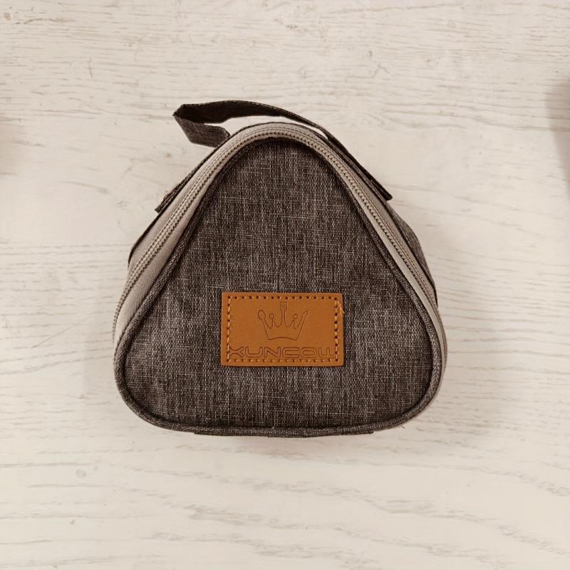 Portable Insulated Lunch Bag for Students Durable Nylon Reusable