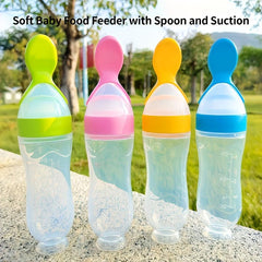 12pcs Baby Food Feeder Set with Spoon and Suction Cup