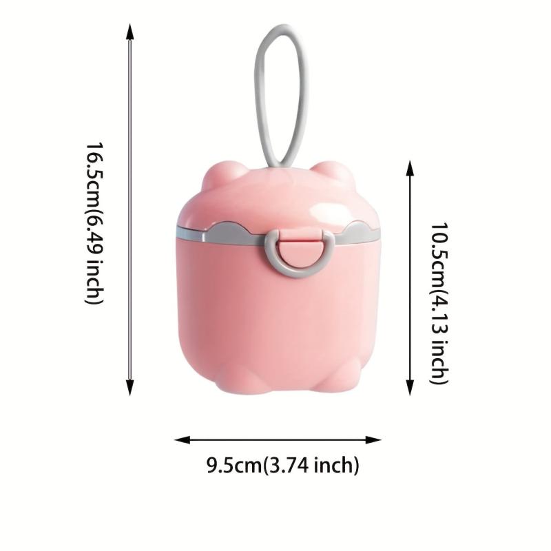 Portable Milk Powder Container with Spoon Large