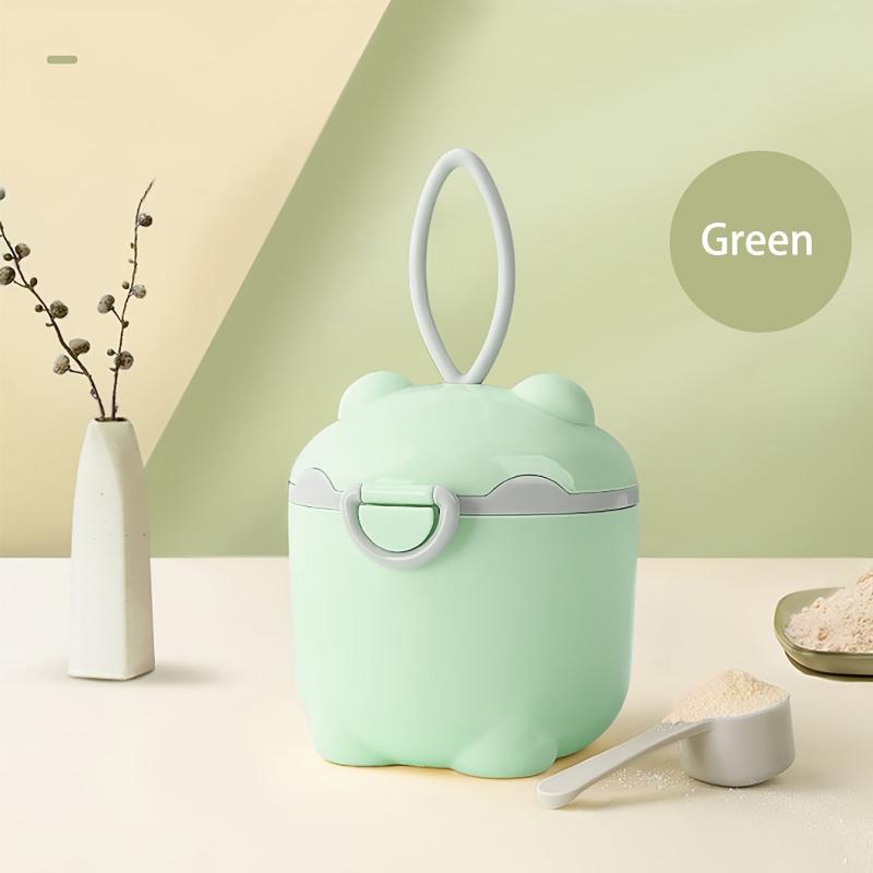 Portable Milk Powder Container with Spoon Large