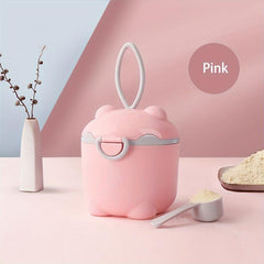 Portable Milk Powder Container with Spoon Large