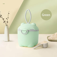 Portable Milk Powder Container with Spoon Large