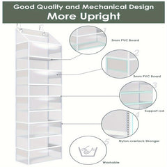 5-Layer Over the Door Organizer with 19KG Capacity