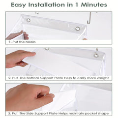 5-Layer Over the Door Organizer with 19KG Capacity