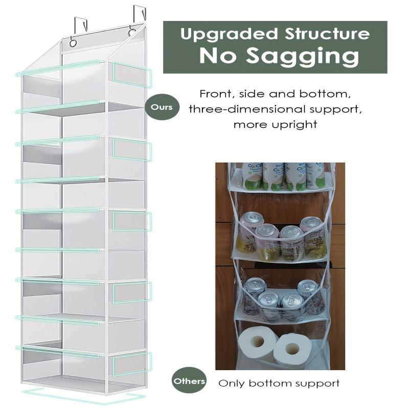 5-Layer Over the Door Organizer with 19KG Capacity