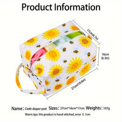 ANANBABY Waterproof Diaper Storage Bags - Portable & Hangable