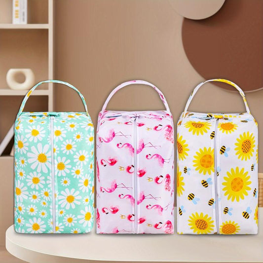 ANANBABY Waterproof Diaper Storage Bags - Portable & Hangable