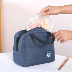 Stylish Nylon Insulated Lunch Bag for Work School Travel