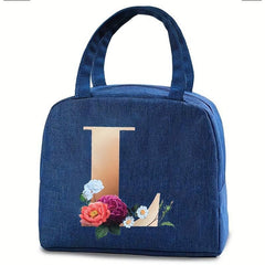 Stylish Nylon Insulated Lunch Bag for Work School Travel