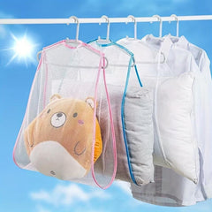 Fabric Mesh Drying Rack Hanging Dryer Net for Clothes and Toys